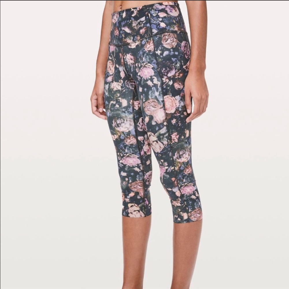 Lululemon Fast & Free Crop II Nulux 19”